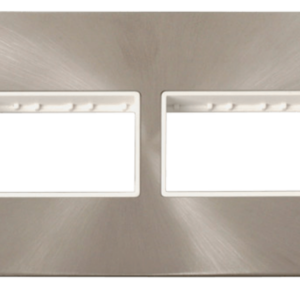 Click FPBS406WH Frontplate 2G 6Aperture