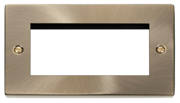Click VPAB312 Frontplate 2G 4Module