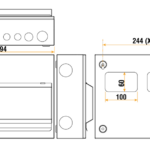 Click CUEB12MS10 Con Unit 10 Way Str