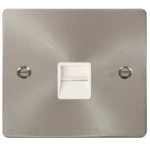 Click FPBS125WH Socket Tel SecondSgl