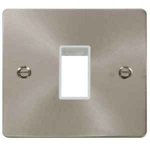 Click FPBS401WH Frontplate 1G 1Aperture
