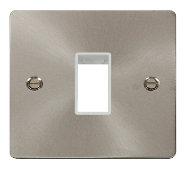 Click FPBS401WH Frontplate 1G 1Aperture