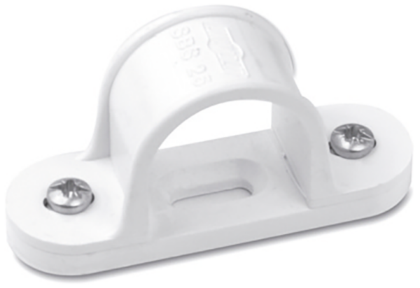 U/Volt SBS20WH Spacer Bar Saddle 20mm
