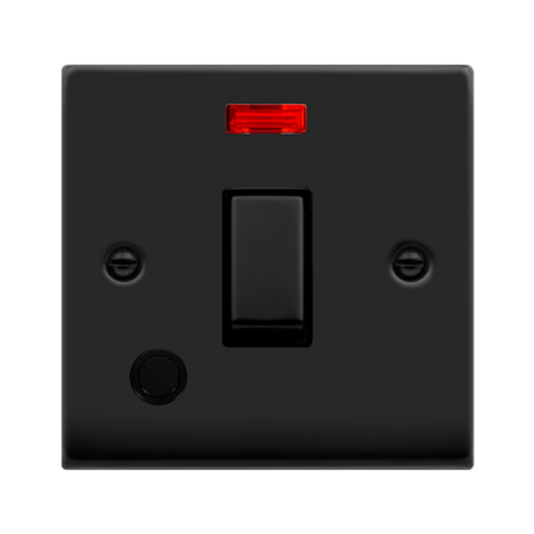 Click VPMB523BK Switch+F/O Neon DP 20A