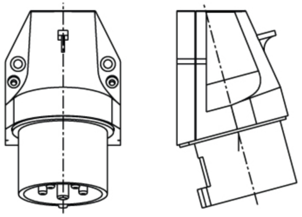 Walther 610 Appl Plug 16A 380/415V
