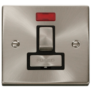 Click VPSC752BK Conn Unit Swd+Neon 13A