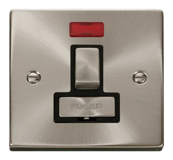 Click VPSC752BK Conn Unit Swd+Neon 13A
