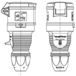 Walther 310 Coupler 16A 380/415V