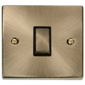 Click VPAB411BK Plateswitch 1G 2W 10A AB