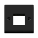Click VPMB402BK Frontplate 1G 2 Aperture