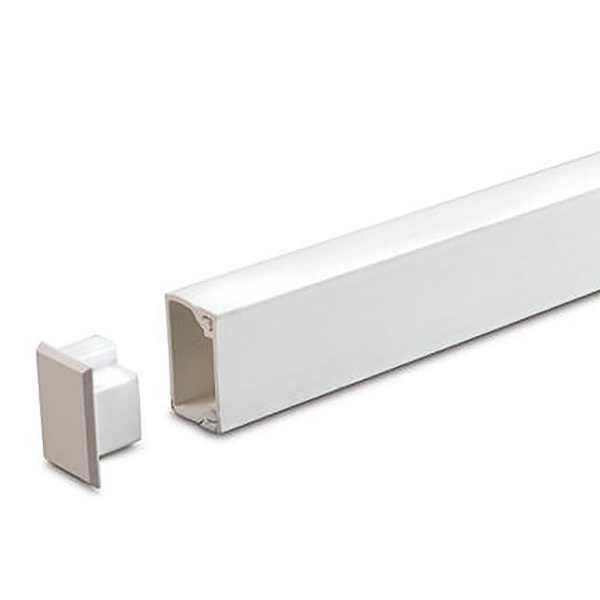 U/Volt SE16/16 Stop End 16x16mm White