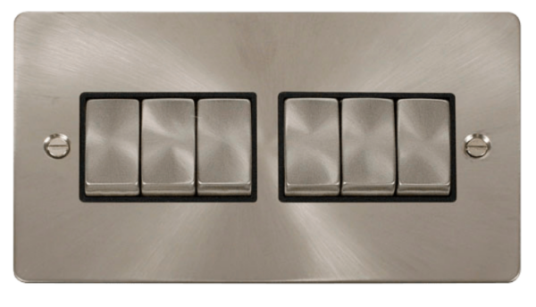 Click FPBS416BK Plateswitch 6G 2W10A