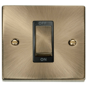Click VPAB500BK Switch 1 Gang DP 45A