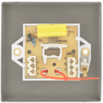 Click VPBN120BK Socket Tel Master Sgl BN