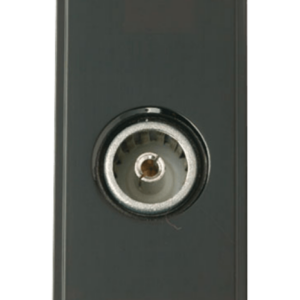 Click MM410BK Socket CoAx Female Blk