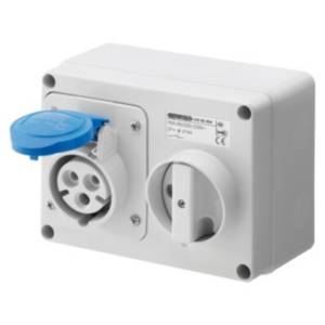Gewiss GW66015 Socket 32A 220V 2P+E