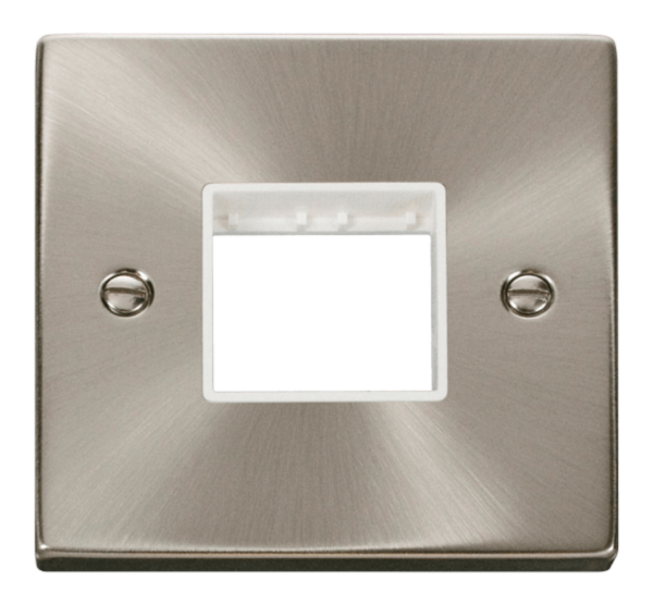Click VPSC402WH Frontplate 1G 2Aperture