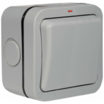 BG WP30 IP66 Switch 1 Gang DP 20A