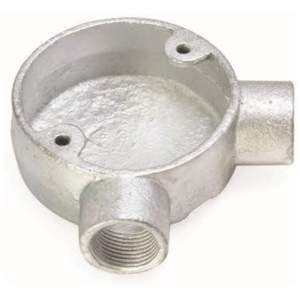 Deligo ANG20 Angle Box 2 Way 20mm Galv
