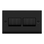 Click VPMB416BK Plateswitch 6G 2W 10A MB