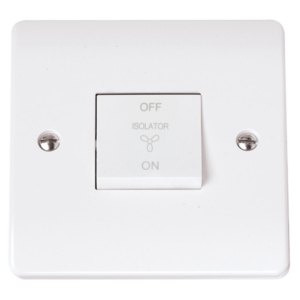 Click CMA020 Switch Fan Isolator10A Whi