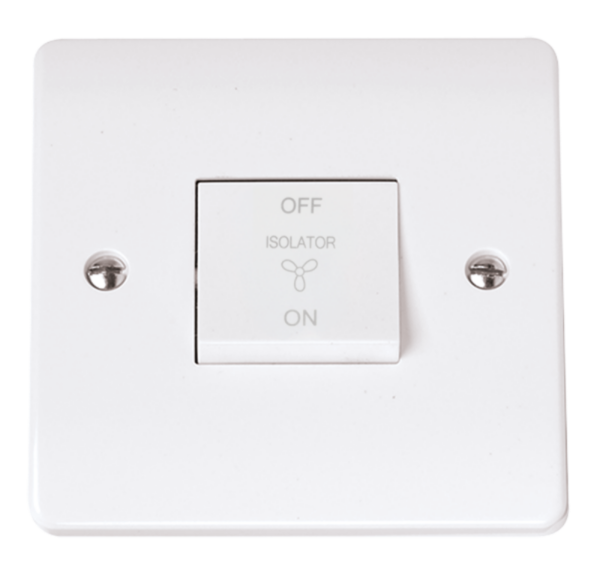 Click CMA020 Switch Fan Isolator10A Whi