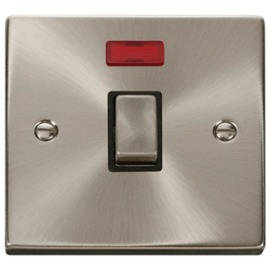 Click VPSC723BK Ingot Switch+Neon DP 20A