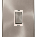 Click VPSC502WH Switch 2 Gang DP 45A