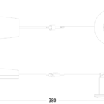 JCC JC1001/BN Downlight V50 LED 7W