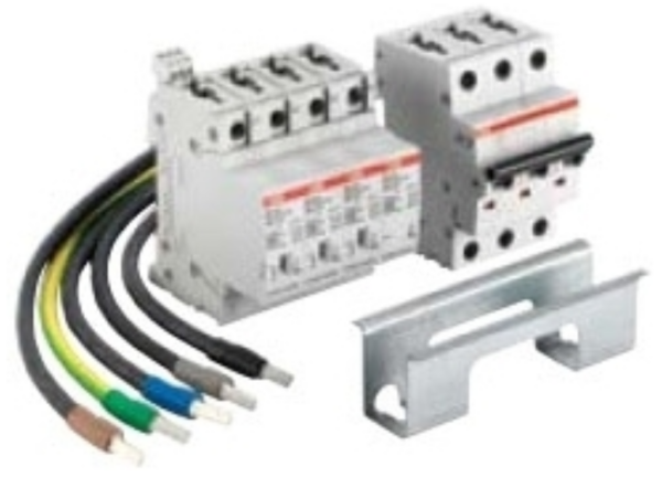 ABB 1TVS151800S2568 Surge Prot & MCB 63A