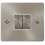 Click FPBS412WH Plateswitch 2G 2W10A