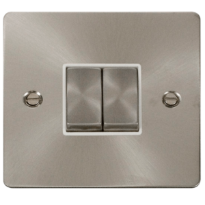 Click FPBS412WH Plateswitch 2G 2W10A