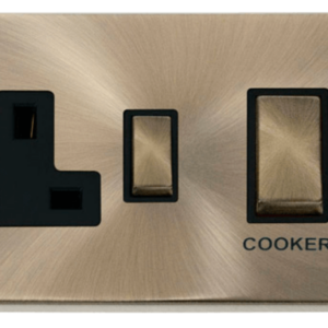 Click VPAB504BK Switch & 13A Socket 45A