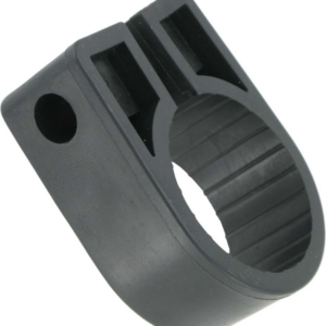 Deligo CC10 Cable Cleat No.10 25.4mm Blk