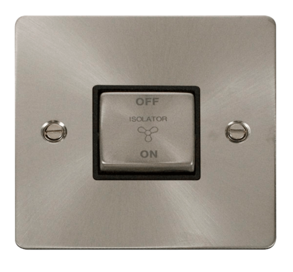 Click FPBS520BK Switch Fan Isol 10A BSS