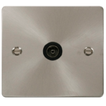 Click FPBS065BK Socket CoAx Single