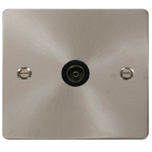 Click FPBS065BK Socket CoAx Single