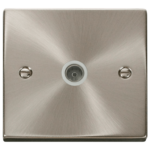Click VPSC065WH Socket CoAx Single SC