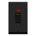 Click VPMB503BK Switch 2 Gang DP 45A