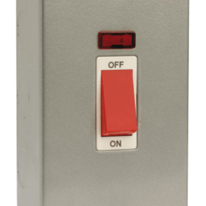 Click CL203 Cooker Switch 2G Neon 45A