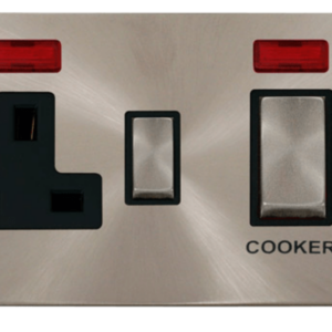 Click FPBS505BK Switch & 13A Socket 45A