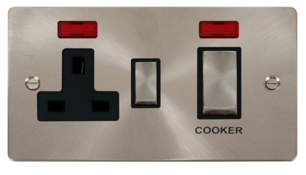Click FPBS505BK Switch & 13A Socket 45A