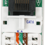 Click MM485BK Socket RJ45 Cat6 Blk