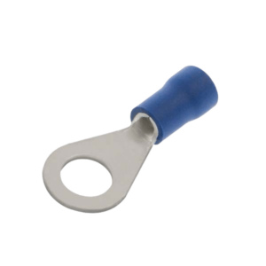 Unicrimp QBR4 Term Ring 4mm Blu Pk=100