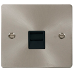 Click FPBS120BK Socket Tel MasterSgl