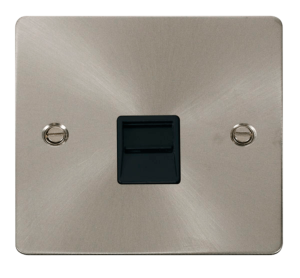 Click FPBS120BK Socket Tel MasterSgl