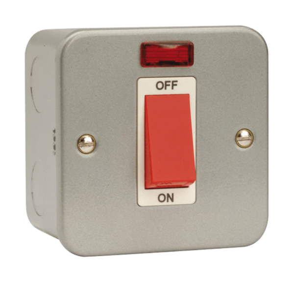 Click CL201 Cooker Switch 1G Neon 45A