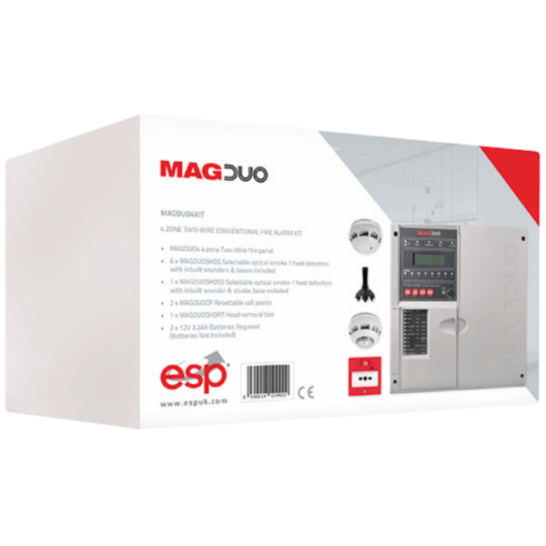 ESP MAGDUO4KIT Fire Alarm Kit 4 Zone