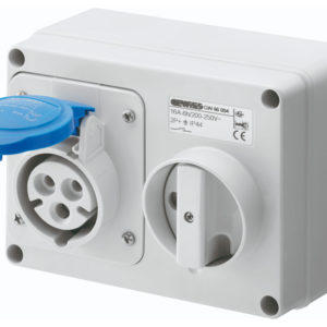 Gewiss GW66004 Socket 16A 220V 2P+E