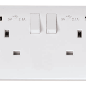 Click CMA780 Socket 2G Swd & USB 13A Whi